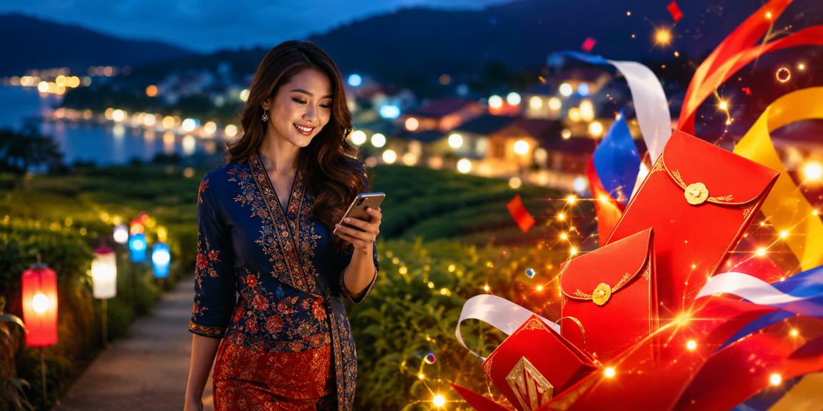 Tawaran bonus selamat datang smg4 untuk ahli baharu Malaysia dengan amplop merah perayaan